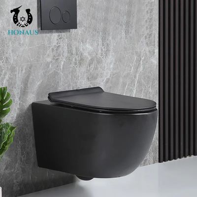 Stylish Wall Hung Toilet Bowl High quality Ceramic Two end Flushing 3 to 4.5L Flow Rate