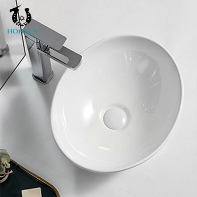 Small Size Bathroom Countertop Basin Hand Facial Cleansing 410*330*140mm