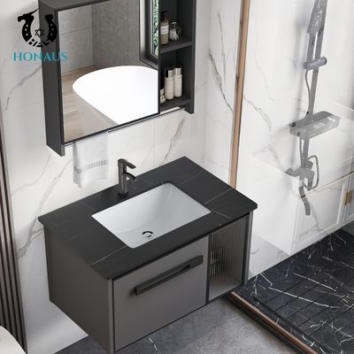 Luxury Vanity Bathroom Wall Hung Bain Ceramic Sink Modern ISO CE Easy Installation