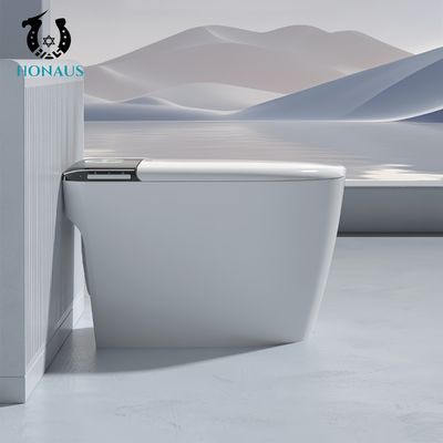 Luxury Smart Intelligent Toilet Ceramic Digital Screen Auto Lid Foam Shield