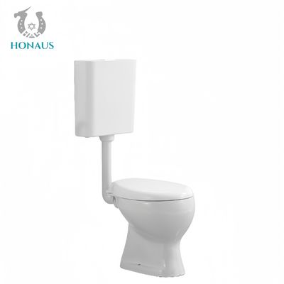 Simple Two Piece Toilet Bowl Manufacturer Direct Ceramic Body Separated Tank